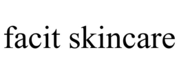 FACIT SKINCARE trademark