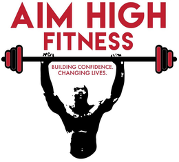 AIM HIGH FITNESS BUILDING CONFIDENCE. CHANGING LIVES. trademark