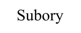 SUBORY trademark