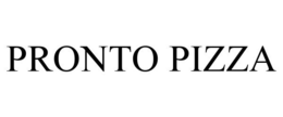PRONTO PIZZA trademark