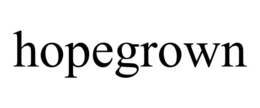 HOPEGROWN trademark
