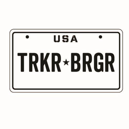 USA TRKR BRGR trademark