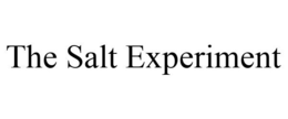 THE SALT EXPERIMENT trademark