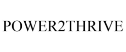 POWER2THRIVE trademark