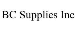 BC SUPPLIES INC trademark
