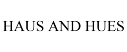 HAUS AND HUES trademark
