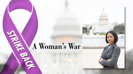 A WOMAN'S WAR STRIKE BACK trademark