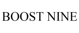 BOOST NINE trademark