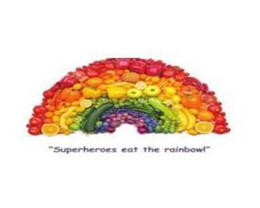 "SUPERHEROES EAT THE RAINBOW!" trademark
