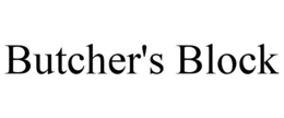 BUTCHER'S BLOCK trademark
