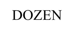 DOZEN trademark