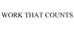 WORK THAT COUNTS trademark