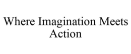 WHERE IMAGINATION MEETS ACTION trademark