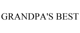 GRANDPA'S BEST trademark