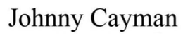 JOHNNY CAYMAN trademark