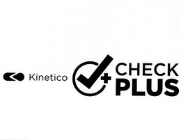 KINETICO CHECK PLUS trademark
