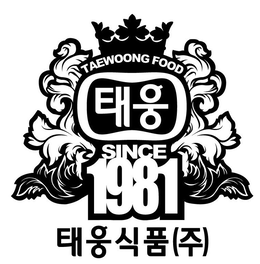 TAEWOONG FOOD SINCE 1981 trademark