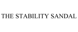 THE STABILITY SANDAL trademark