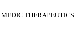 MEDIC THERAPEUTICS trademark