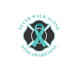 NEVER WALK ALONE PTSD AWARENESS trademark