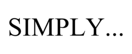 SIMPLY... trademark