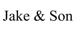 JAKE & SON trademark
