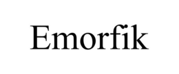 EMORFIK trademark
