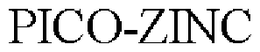 PICO-ZINC trademark