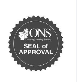 ONS ONCOLOGY NURSING SOCIETY SEAL OF APPROVAL trademark