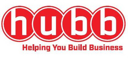 HUBB HELPING YOU BUILD BUSINESS trademark