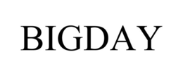 BIGDAY trademark