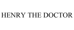 HENRY THE DOCTOR trademark