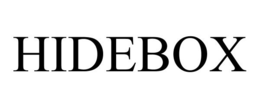 HIDEBOX trademark