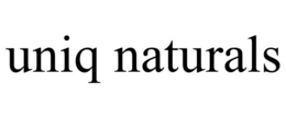 UNIQ NATURALS trademark
