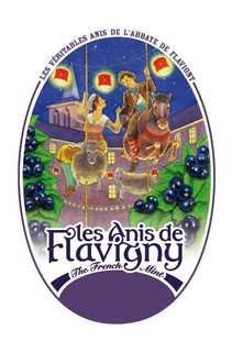 LES VÉRITABLES ANIS DE L'ABBAYE DE FLAVIGNY LES ANIS DE FLAVIGNY THE FRENCH MINT trademark