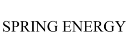 SPRING ENERGY trademark