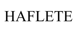 HAFLETE trademark