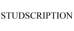 STUDSCRIPTION trademark