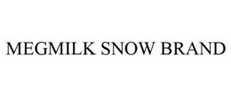 MEGMILK SNOW BRAND trademark