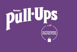HUGGIES PULL · UPS WITH OUTSTANDING PROTECTION trademark
