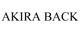 AKIRA BACK trademark