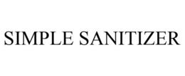 SIMPLE SANITIZER trademark