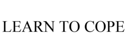 LEARN TO COPE trademark
