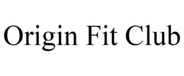 ORIGIN FIT CLUB trademark