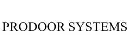 PRODOOR SYSTEMS trademark
