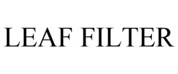 LEAF FILTER trademark