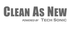 CLEAN AS NEW POWERED BY TECH SONIC trademark