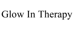 GLOW IN THERAPY trademark