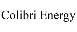 COLIBRI ENERGY trademark