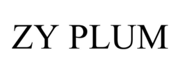 ZY PLUM trademark